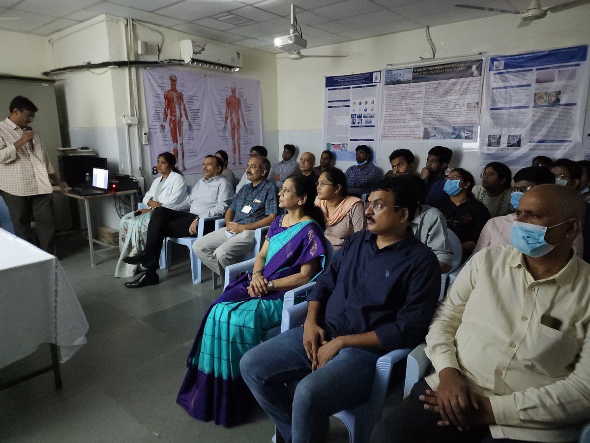 Teamortho1's tweet photo. @MVRaoIPS   Thanks a lot 🙏  for spending your quality time with #TeamOrtho sir.
We are delighted to have you with our team.
Keep inspiring all of us like the way you are doing. https://t.co/2jepNPMas5