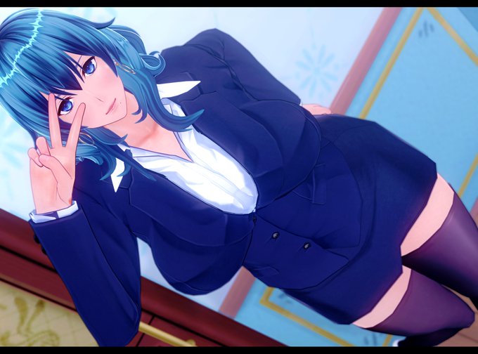 ポーズは3/4同じという…(ΦωΦ)フフフ… 