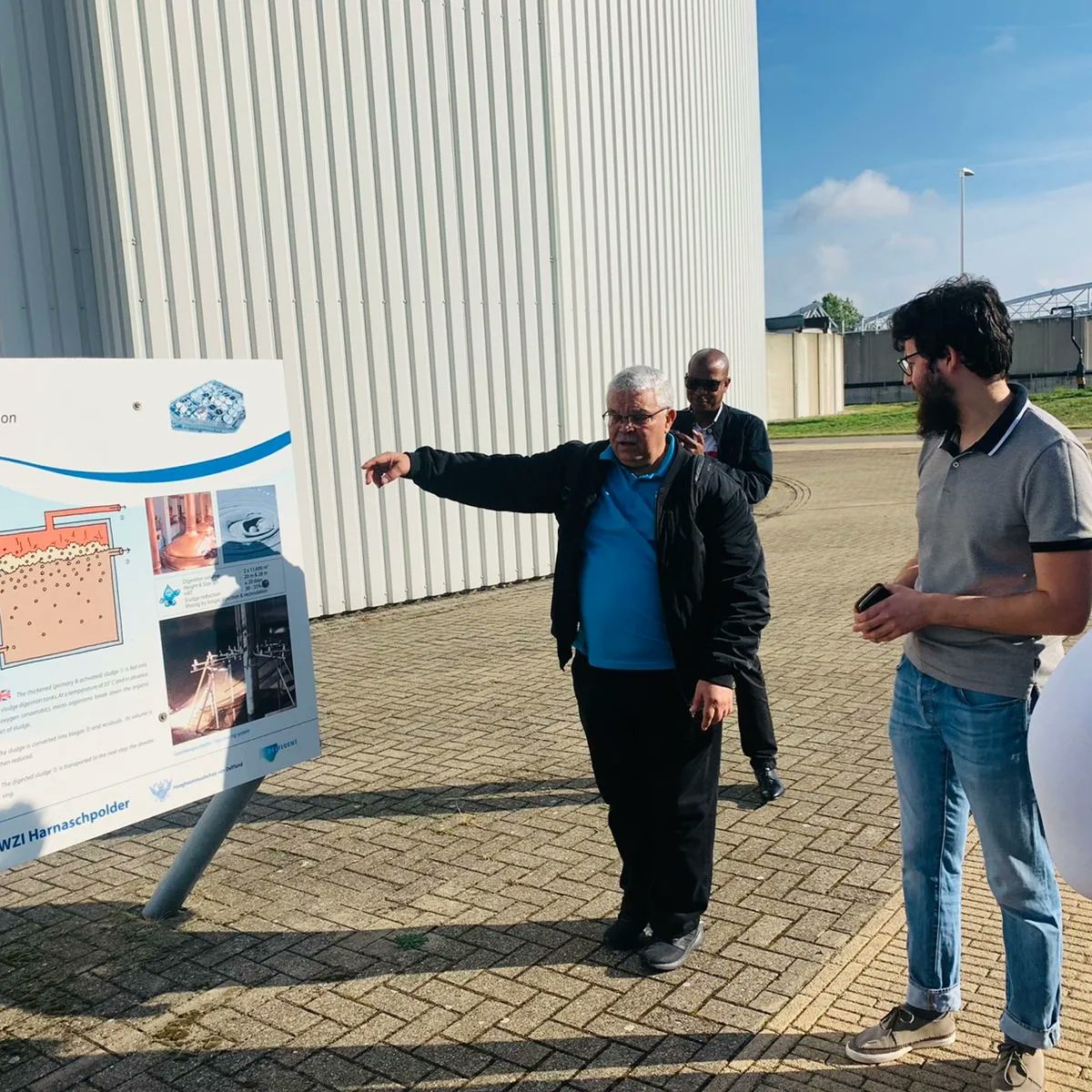 UMngeniUThukela's tweet photo. Day 3 of the #Netherlands #benchmarking trip for @dws_rsa and @UmgeniWater started with a site visit to the Harnerschpolder Wastewater Treatment Works which treats #waste of 1.2million people daily.
#sainnetherlands
#sustainablewatersolutions
#benchmarking https://t.co/3OZ984HRf4