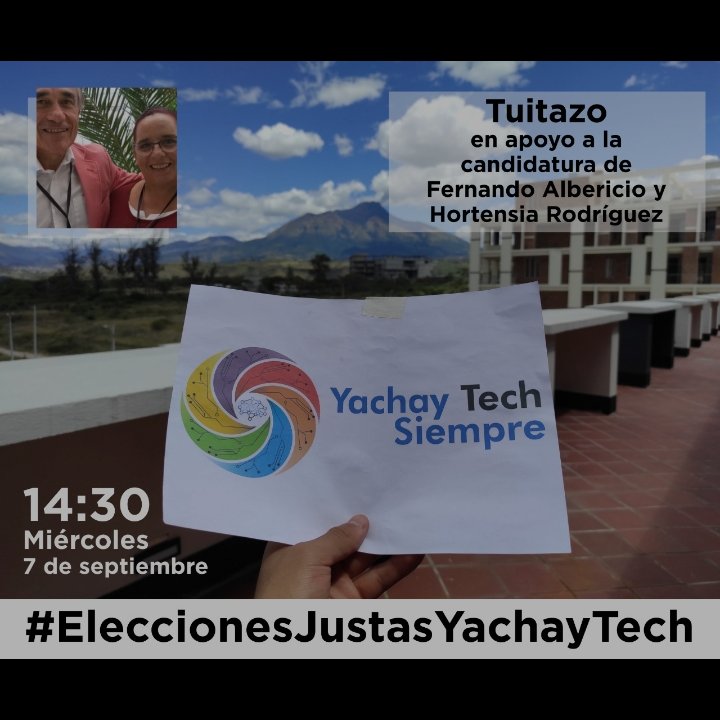 VicMina2's tweet photo. "Conformarse y dejar de insistir es como ver a alguien ahogandose y dejarlo morir". Estas elecciones marcarán el futuro de Yachay y si dejamos que cualquiera este en el rectorado habremos perdido todo! 
@amontalvoch seguimos esperando 
@pameaguirre1 
#YachaySeDefiende https://t.co/aAc0A4DxhQ