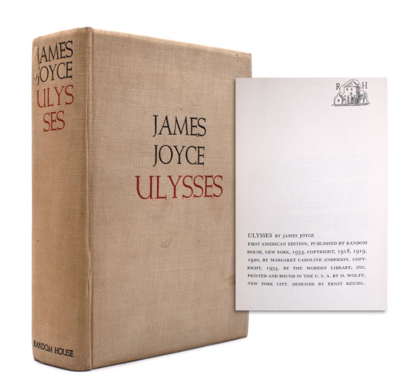 CumminsBooks's tweet photo. One of the highlights featured in our recent Irish Literature catalogue is this advance review copy of the first authorized American edition of Ulysses by James Joyce! Check out the full catalogue here: https://t.co/cjyKfTgZsl https://t.co/HwQ5A2eFEk