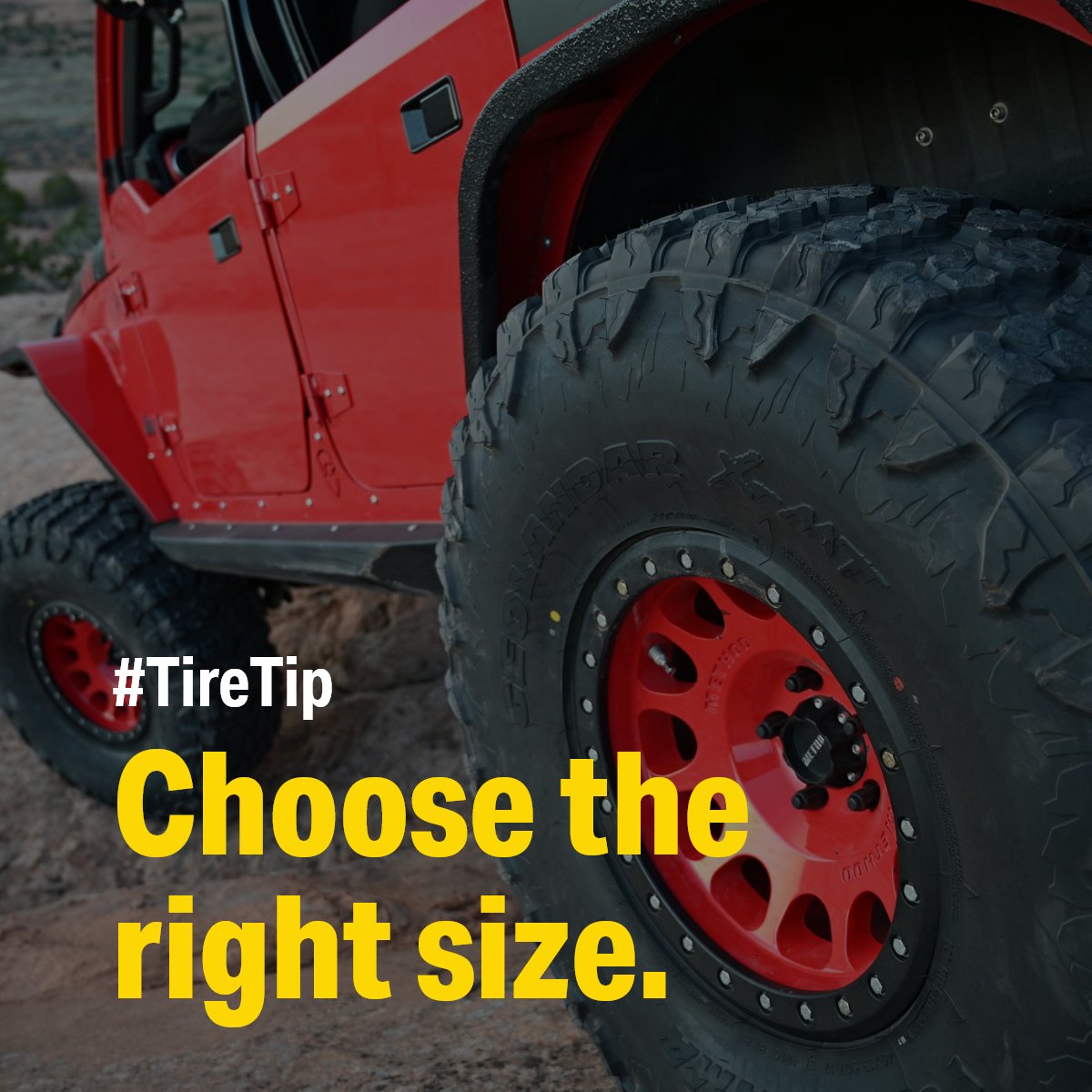 Tires generally last 3-4 years, with the average driving being 12,000-15,000 miles per year. If you don’t know the actual size, you can look at the number located on the sidewalls of your current tires. #TireTip