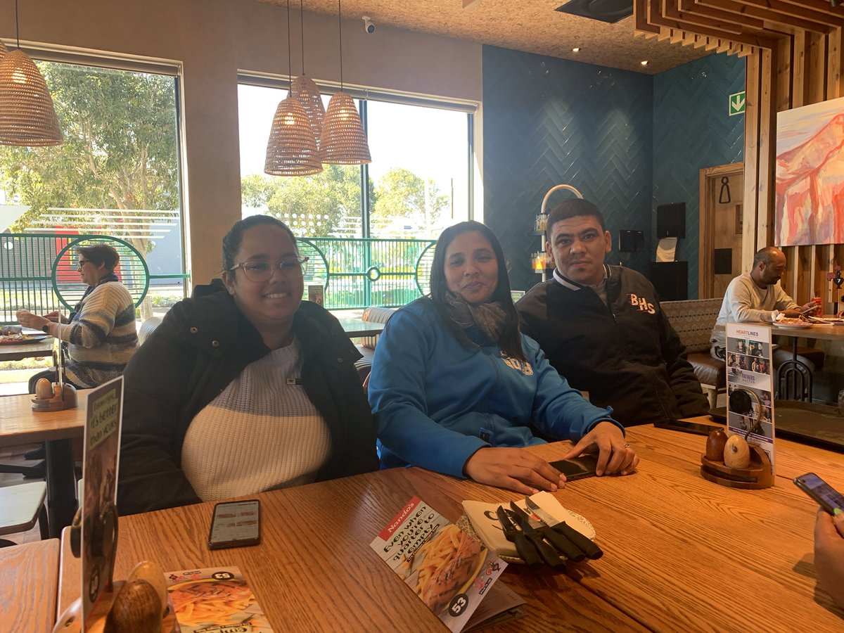 malcolmpedro's tweet photo. Was honored to treat our Admin &amp; Finance Team today on Administrative Professionals Day/Secretaries Day 2022.

Our non-teaching staff are the actual cogs  that make Bloubergrant HS the well-oiled entity which we are so proud to be associated with. 

#SuperProudHeadmaster
XOXO https://t.co/9S9zMdxJMu