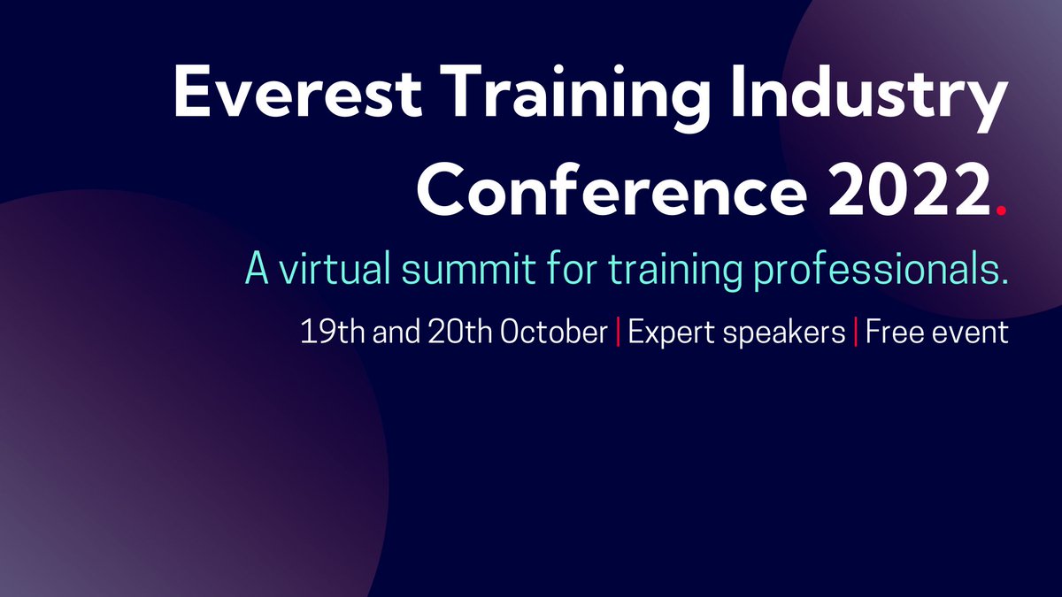 accessplanit's tweet photo. Are you attending Everest Virtual Training Industry Conference 2022? 🚀
Register today to guarantee your spot! https://t.co/kvIDKS6V8J
#conference #trainingevents #traininganddevelopment #trainingcourses #trainingcompany #trainingindustry #trainingtrends #blendedlearning https://t.co/jXVQEEXS0W
