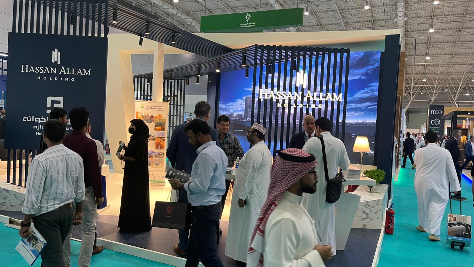 Gulf Construction on Twitter "A few of the stands at the sie_ksa First Stand Saleh Abdulaziz