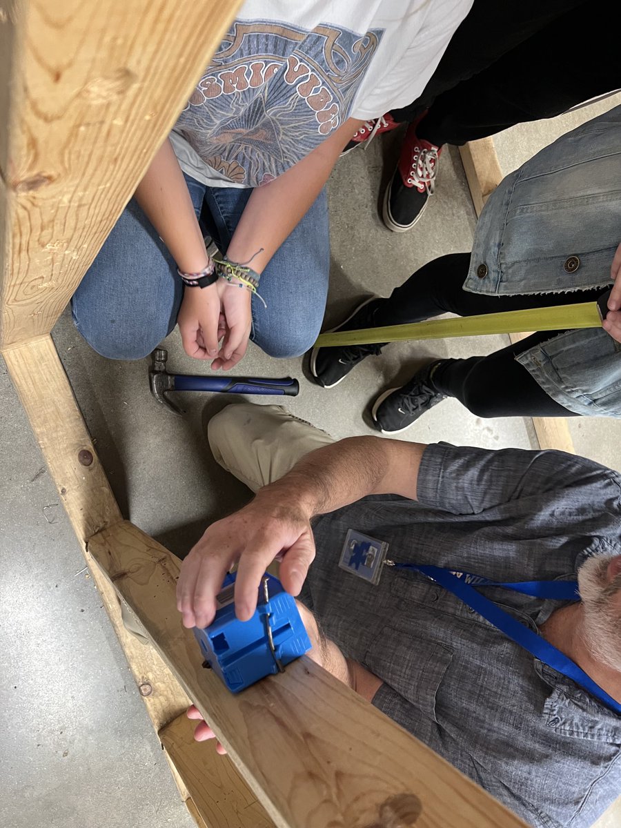 Great to be back at Bullitt Co., KY ATC for #Feedback&amp;CoachingLab! Thanks Mr. Ashford for sharing your electrical construction class with us.