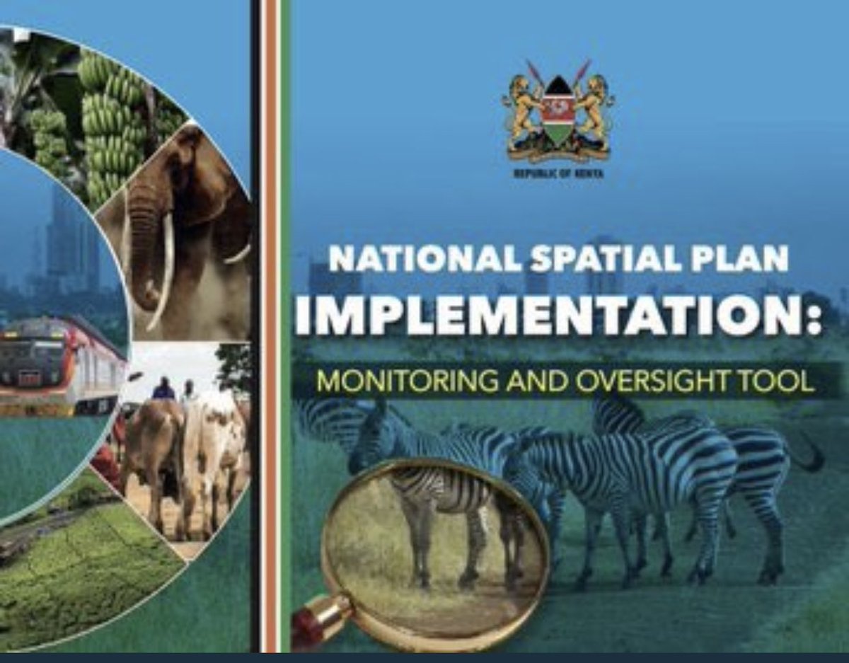NLC_Kenya's tweet photo. #DYK
The National Spatial Plan (NSP) 2015 – 2045 defines how land in Kenya should be utilized to attain sustainable development. #Spatialplans #Landuseplanning https://t.co/0NTm7LCbXD
