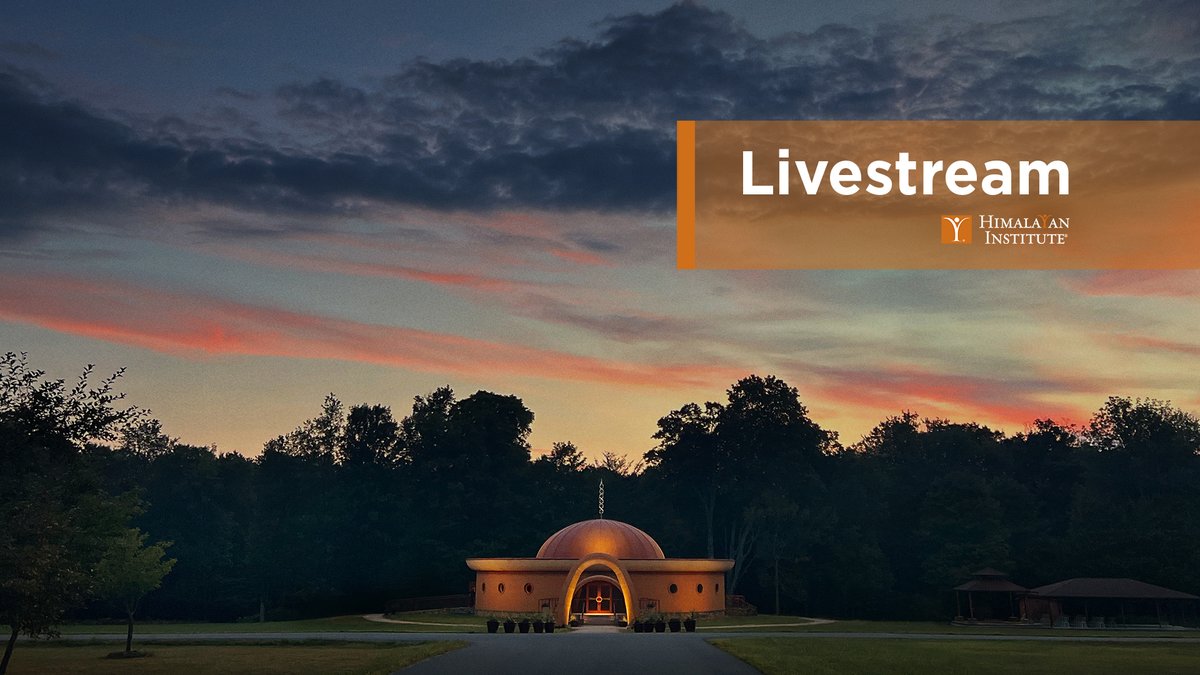 Join us live in 10 minutes for a talk with Sandra Anderson. Exclusively on HI Online!

Join for free with email signup: himalayaninstitute.org/online/