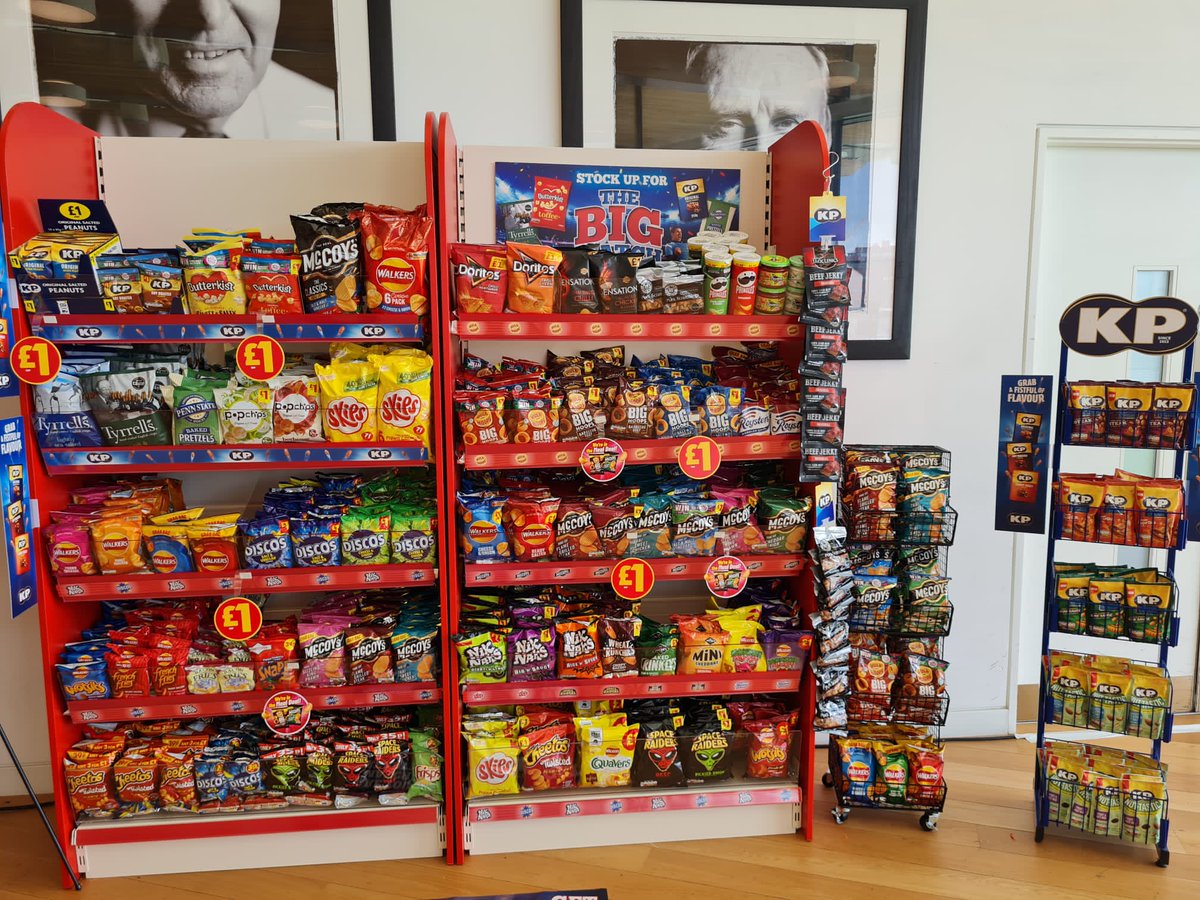 Always great to catch up with the team at <a href="/KPSnacks/">KP Snacks</a> – but also tough not to run off with a serious snack haul.