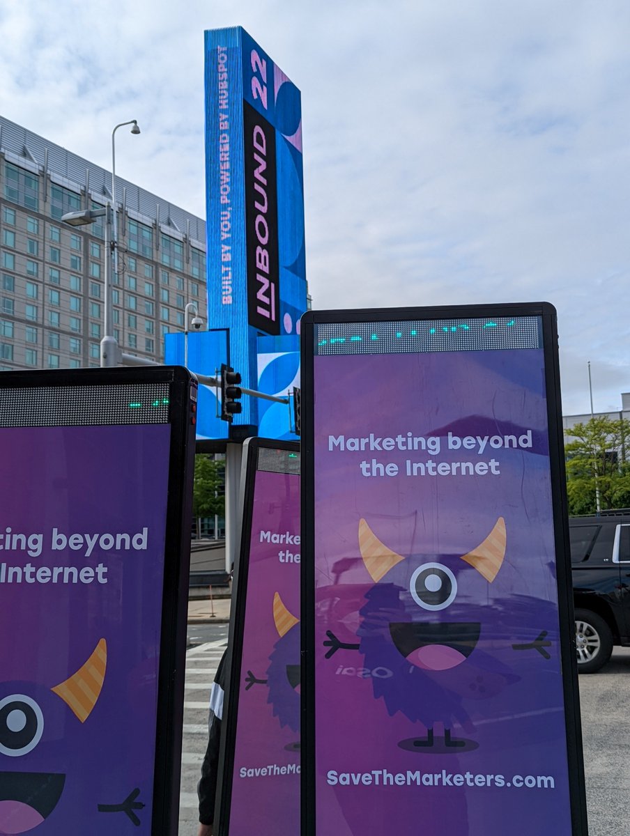 onescreenai's tweet image. We&apos;re @INBOUND HBU? 😎

If you see, us say hi! 👋 And we have a feeling you WILL see us...

🧠 Learn more about marketing beyond the internet: hubs.ly/Q01lGmn20 

#onescreenai @HubSpot #INBOUND22 #hubspot