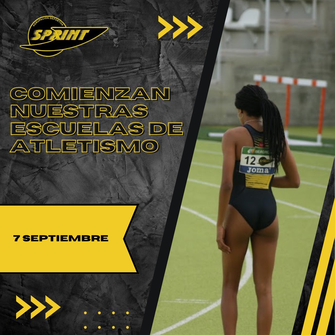 COMIENZAN NUESTRAS ESCUELAS DE ATLETISMO 🖤💛

#Paracuellos 
#Fuencarral 

#atletismo #madrid #atletas #escueladeatletismo