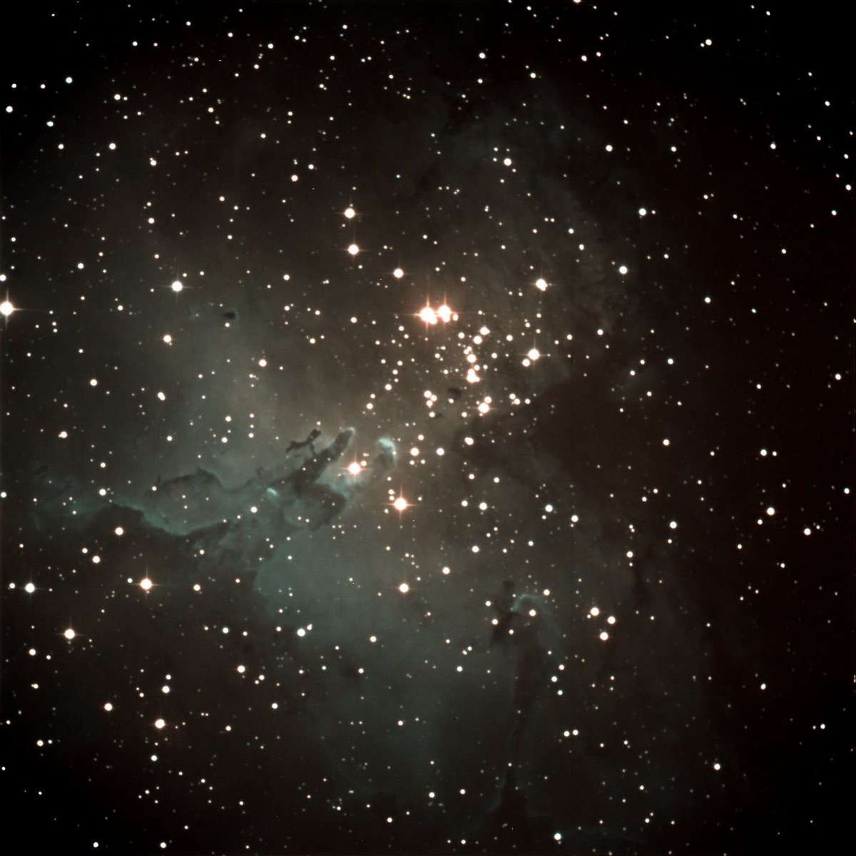AstroUDP's tweet photo. Nebulosa del Águila con Pilares de la Creación, por el seco de #AstroUDP @AstroManuS 😎
#NochesdeTelescopio ciclo #ACRUX #GenUniversal @NucleoEris
Escucha las #descripciones alucinantes del público y las poetas de #ACRUX en https://t.co/4nu61CzzAD https://t.co/dSWS8qEVIC