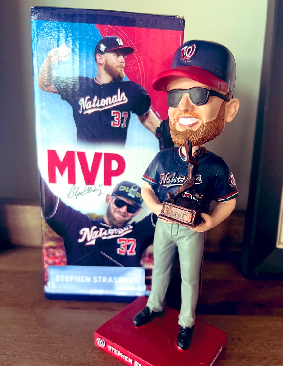 NavyYardNats's tweet image. 𝗥𝗧 𝗮𝗻𝗱 𝗳𝗼𝗹𝗹𝗼𝘄 𝘁𝗼 𝗪𝗜𝗡 a 2019 #WorldSeries MVP Stephen Strasburg commemorative bobblehead.  

1 winner chosen this Thursday 9pm ET. 

Reply with Stras photo or GIF to 𝙏𝙍𝙄𝙋𝙇𝙀 𝙮𝙤𝙪𝙧 𝙘𝙝𝙖𝙣𝙘𝙚𝙨✖️3️⃣