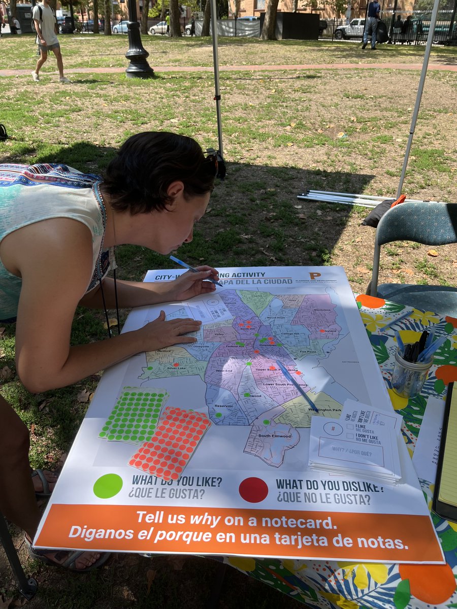 Tomorrow we'll be tabling at the <a href="/FarmFreshRI/">Farm Fresh RI</a> Armory Park Farmers Market! While picking up your fruit &amp; veg, stop by our table to chat about PVD's Comprehensive Plan Update. 

<a href="/WBNApvd/">West Broadway Neighborhood Association (WBNA)</a> will also be hosting a meet &amp; greet with the Mayoral candidates. Hope to see you there!