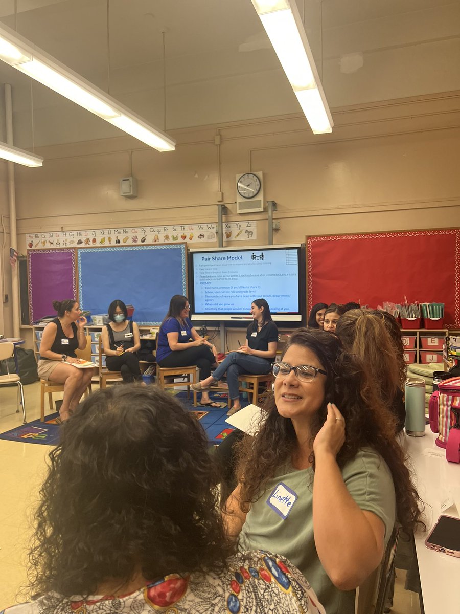 ericapadin's tweet photo. Day 1 of our 5 Day whole staff restorative practice training with Morningside Center for Social Responsibility. We are excited to begin this new partnership! @DrMarionWilson @CChavezD31 @MorningsideCtr @PS20PtRichmond @CSD31SI #elevateD31 https://t.co/OrDqT3cBAu