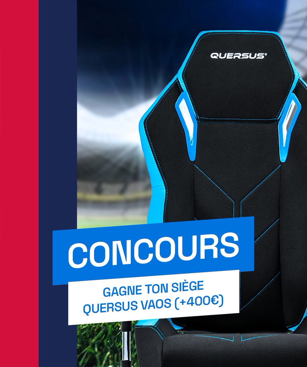 FrenchFCB's tweet photo. 🎁🚨 Pour fêter le retour de la Ligue des Champions, je vous fais gagner un siège QUERSUS d’une valeur de 400€ !

Pour participer : 
👉 RT ce tweet 
👉 Follow @FrenchFCB et @QuersusFR 

Tirage au sort mardi avant Bayern - Barca 😘 https://t.co/ysZK1Qg85V
