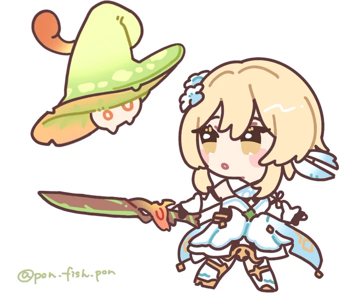 蛍(と草キノコン) 