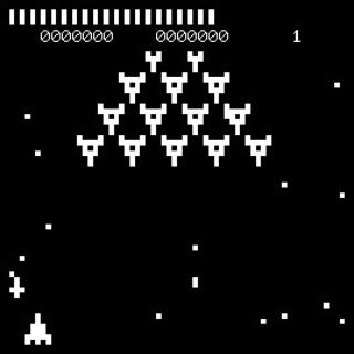 CompStuff's tweet photo. Astro Fighter #microtan #6502 #retrocomputers https://t.co/0c1rUwlCpI