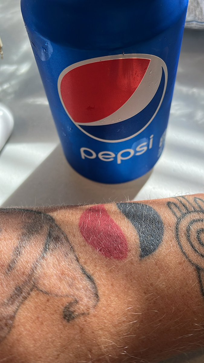 Day 2 of sending <a href="/pepsi/">Pepsi</a> <a href="/PepsiCanada/">PEPSI Canada</a> a picture of my tattoo till I get some swag #Pepsi