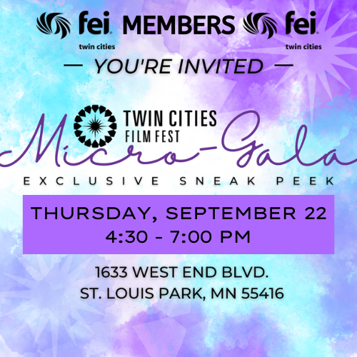 You are invited to a unique, one-of-a-kind Gala offering a sneak peek of Sixty of the films featured in this year's Twin Cities Film Fest! Mark your calendar and register now for this one-of-a-kind event! events.constantcontact.com/register/event…

#FEI #CFOs #CEOs
