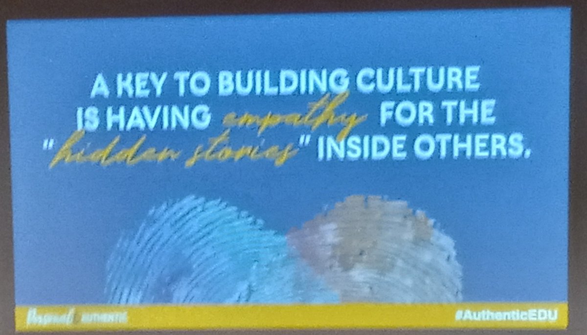 JennKitchen07's tweet photo. Great keynote presentation from @thomascmurray to start our year off. Make a difference the first day and everyday after. #PersonalAndAuthentic https://t.co/w5hb3TgsgN