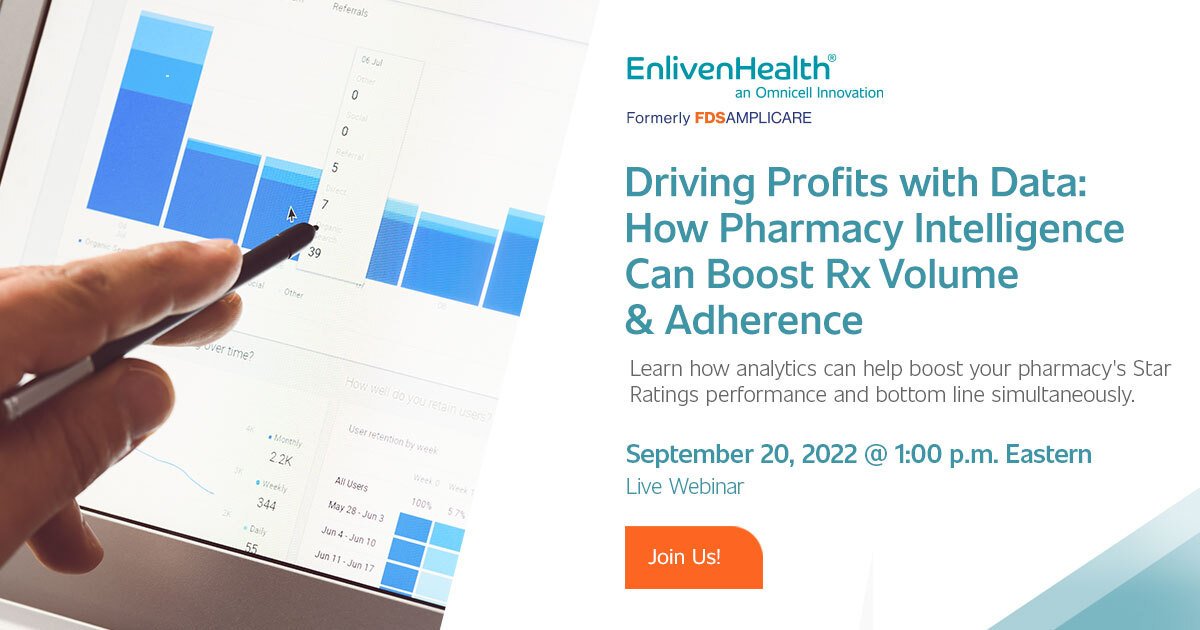 Now is the time to become data-driven. Join us on September 20th for a webinar that could change the way you think about your pharmacy data. hubs.li/Q01lnHtH0