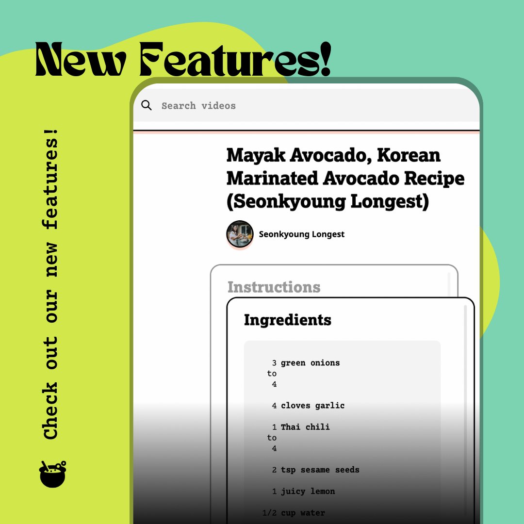 MixoHq's tweet photo. We've added new features to the website! Now you can search recipes, like your favorite videos and login all from the web!

🔗: https://t.co/lAjstk0mcn https://t.co/LUjw7IGZrg