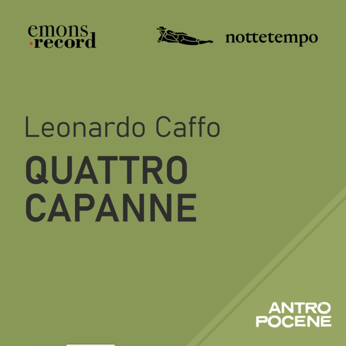 EmonsEdizioni's tweet photo. La divisione #EmonsRecord ha dato vita a una nuova serie di podcast: “Antropocene”🌲
Inauguriamo la serie con un podcast in coproduzione con @nottetempoediz : "Quattro capanne" di @LeonardoCaffo, tratto dall’omonimo libro 🏕️
Per ascoltare il podcast:
https://t.co/5Ix9mCLokx https://t.co/cbitIyF9rK