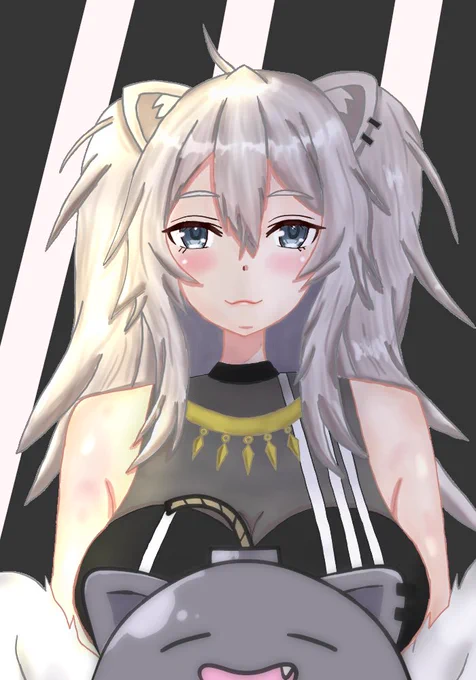 ししろんお誕生日おめでとうございます!(過去絵) #獅白ぼたん生誕祭2022#ししらーと 