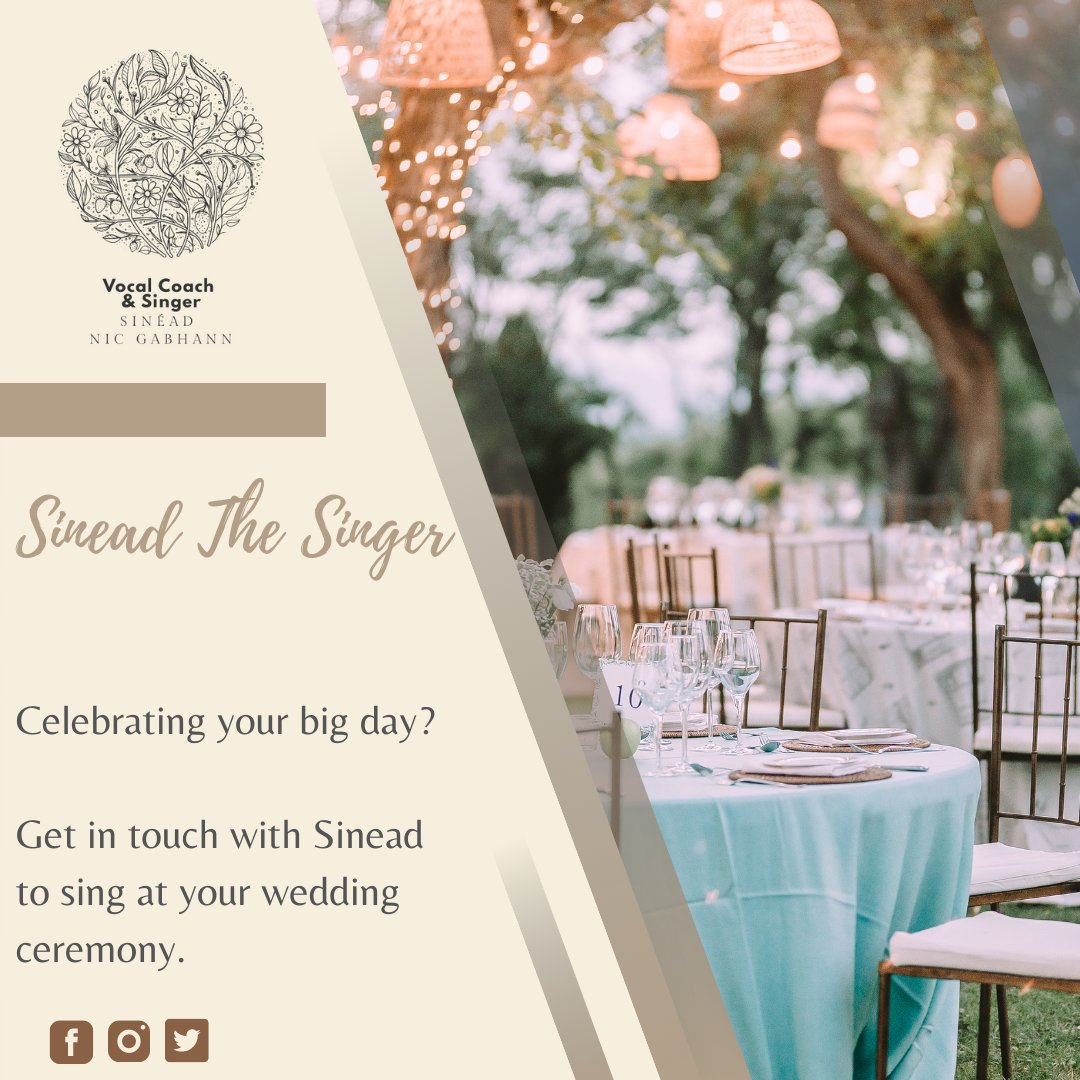 GabhannCoach's tweet photo. 🎵🎤🎙️
Why not book experienced wedding singer Sinead for your big day? Get in touch today!

Visit our website https://t.co/laY93aiz96 for more info!

#wedding #bigday #music #sineadthesinger #weddingceremony #weddingmusic https://t.co/Y8HWGaWQx1