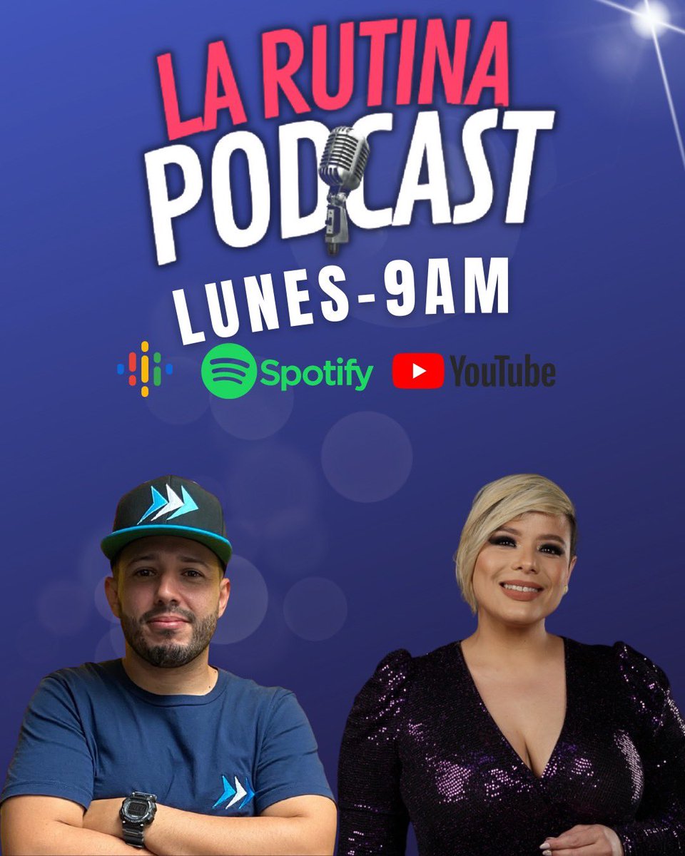 larutinapod's tweet photo. Somos #LaRutinaPodcast https://t.co/8zS2PBzz7u