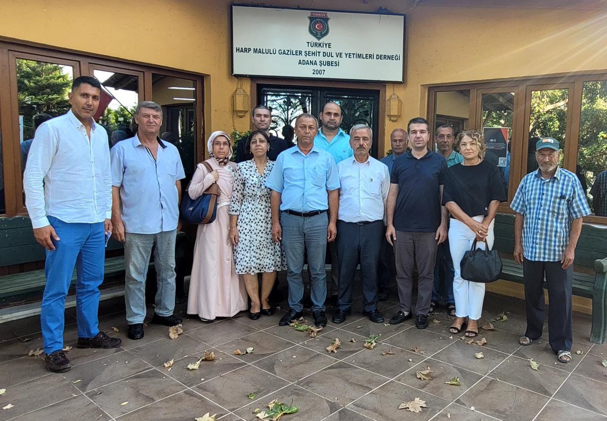 HalitAci's tweet photo. Seçimden önceki son yaz şiarıyla çalışmaya devam ediyoruz.

Türkiye Harp Malulü Gaziler Şehit Dul ve Yetimler Derneği Adana Şubesini ziyaret ettik.

Bedeli kanlarımızla ödenen topraklar ve bayrağımız hepimizin ortak değerleridir. Sahip çıkmalıyız!
#DevadanVefa #DevaPartisi https://t.co/pFN1v0lQ8R