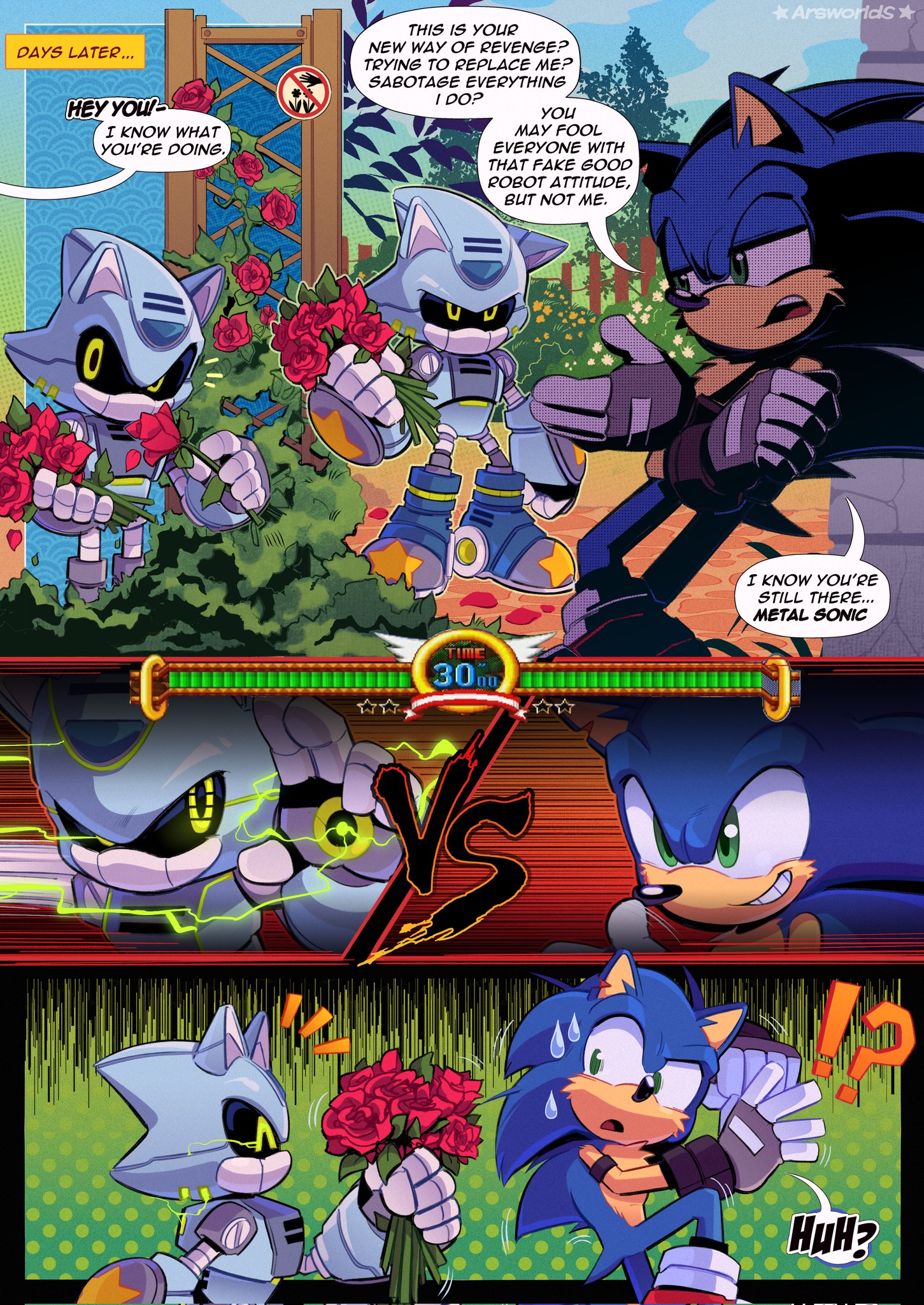 Sonic revenge. Соник Лайт. Sonic Comic ARSWORLDS Metal virus.