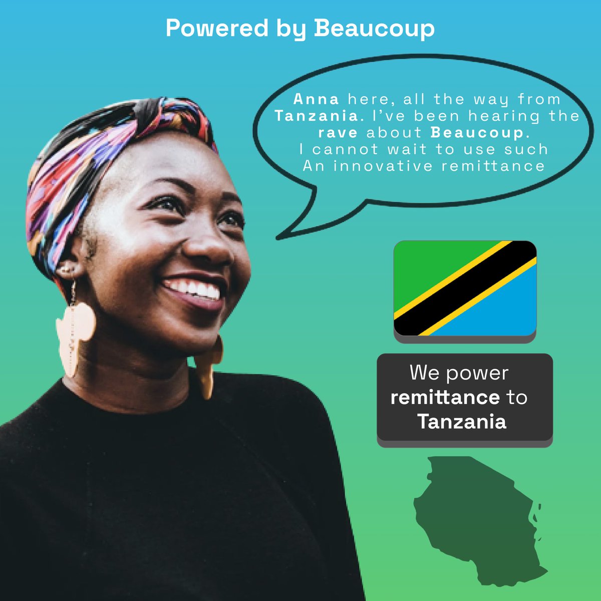 beaucoup_app's tweet photo. Are you getting ready for the Launch of Beaucoup? Make sure to add your name to the waitlist, you don’t want to miss out. #Tanzania #Sendmoneyhome #Remittance #send #money #signup #friends #family #today #start #Neobank #Africa #Modernwallet #earlyaccess #poweredbybeaucoup 🇹🇿 https://t.co/FbiBjHGMSE