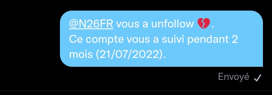 Dure journée pour moi 😤, je n'ai pas les mots 😿. <a href="/N26FR/">N26 France</a> m'a unfo... 😭
