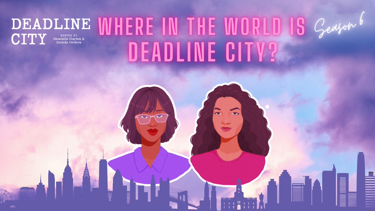 deadline_city's tweet photo. Season 6 premiere is here! Listen on your fave podcast app now!

https://t.co/UICxBk74Kr

@brownbookworm @zlikeinzorro https://t.co/2uYGVcZCg6