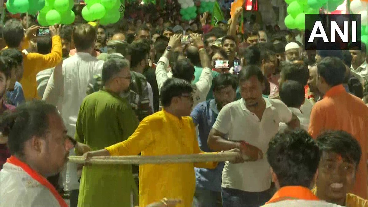West Bengal | BJP held a march from Garia to Jadavpur in Kolkata regarding their... - Kannada News
