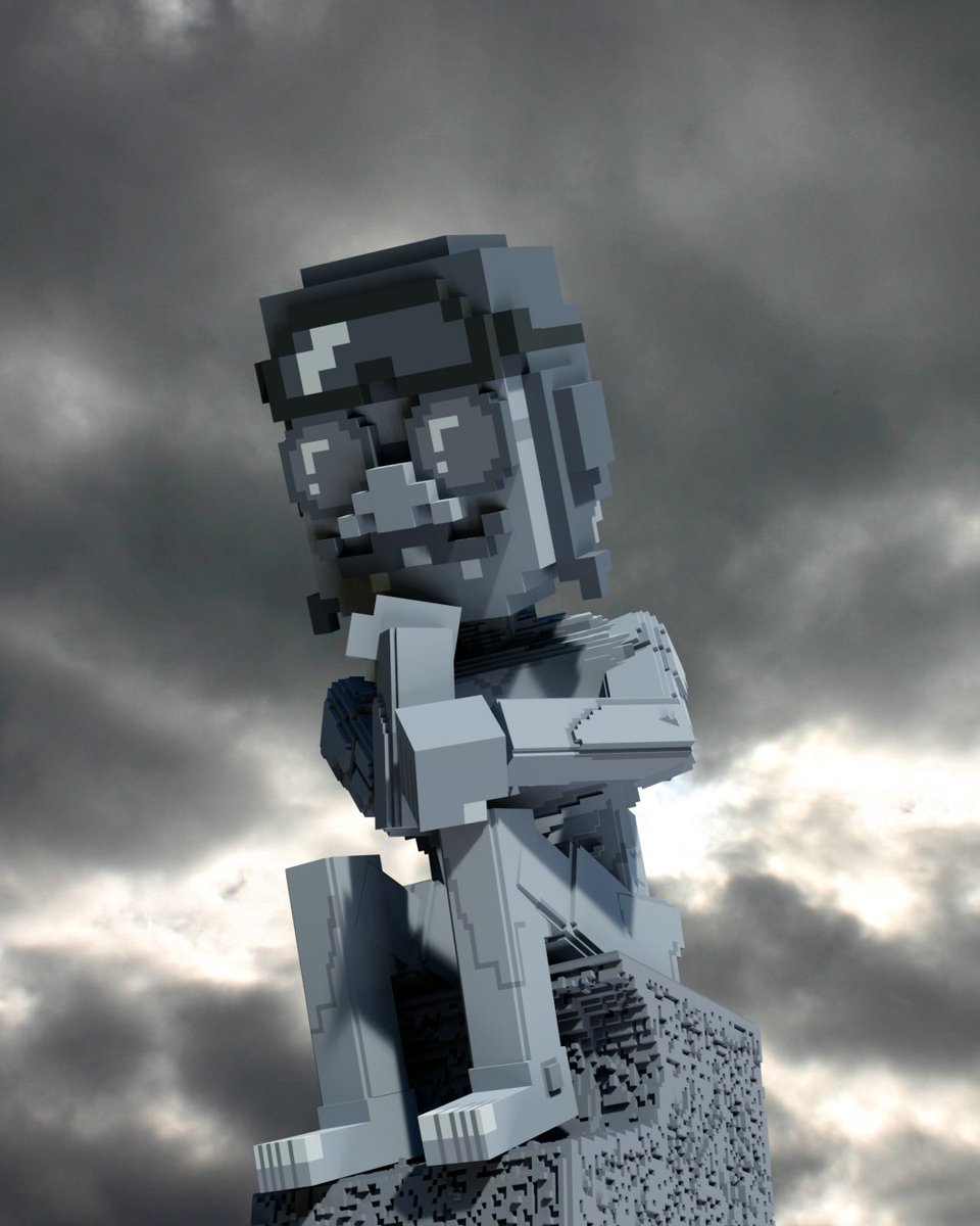 Thinking Porco
생각하는 포르코
.
.
.
#sandbox #voxel #voxelart #voxelartist #복셀 #복셀아트 #augustrodin #rodin #thinkingperson #오귀스트로댕 #로댕 #생각하는사람