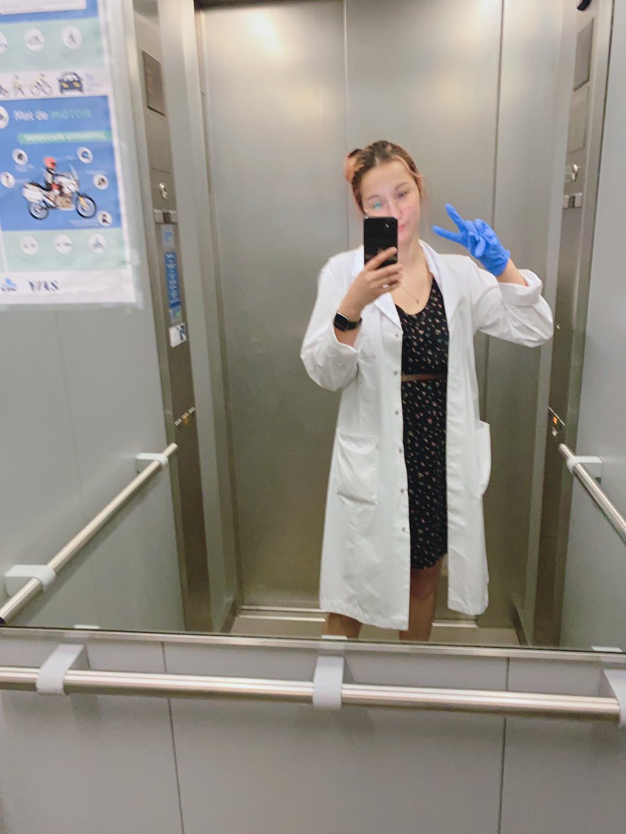 Yinfay_'s tweet photo. I def wish I could my labcoat all the time. It's an accessory like glasses I find. 🤓 https://t.co/bI8WdVAEly