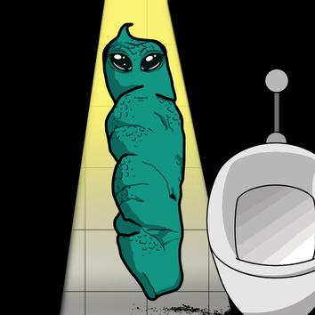 _ShawnTheShit_'s tweet photo. GM everyone! 
I'm Shawn, the alien from Toolet Planet.
I want to become your friend, i want to study your metaverse and bring here my family! My spaceship "ERC-721 Lumpy" needs fuel, it's eth-powered!
#NFTCommunity #NFTs https://t.co/znNUgsSp5Q