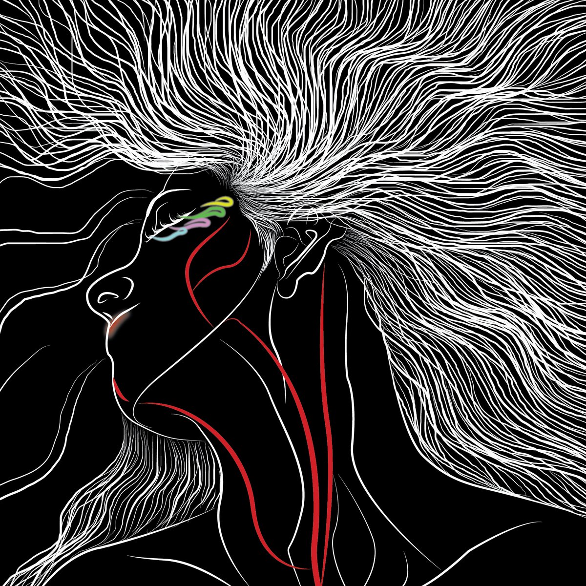 AYangjeongbo's tweet photo. Title: Sadness that can't be hidden
#OpenSea #HopeFactory #nft #NFTs #art #drawing #girlpainting #goddess #sadness #work #monochrome #female #woman https://t.co/Eo7YsnWXjn