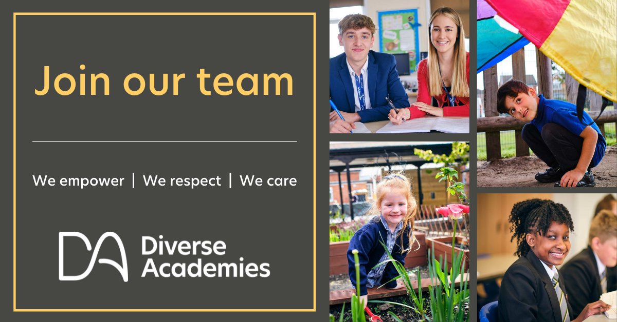 YeomanParkAC's tweet photo. We have an exciting opportunity for a skilled and motivated individual to be Teaching Assistant and join our fantastic team.

Find out more and apply https://t.co/LuI6k3Ejuz https://t.co/bZh3w6IWCf