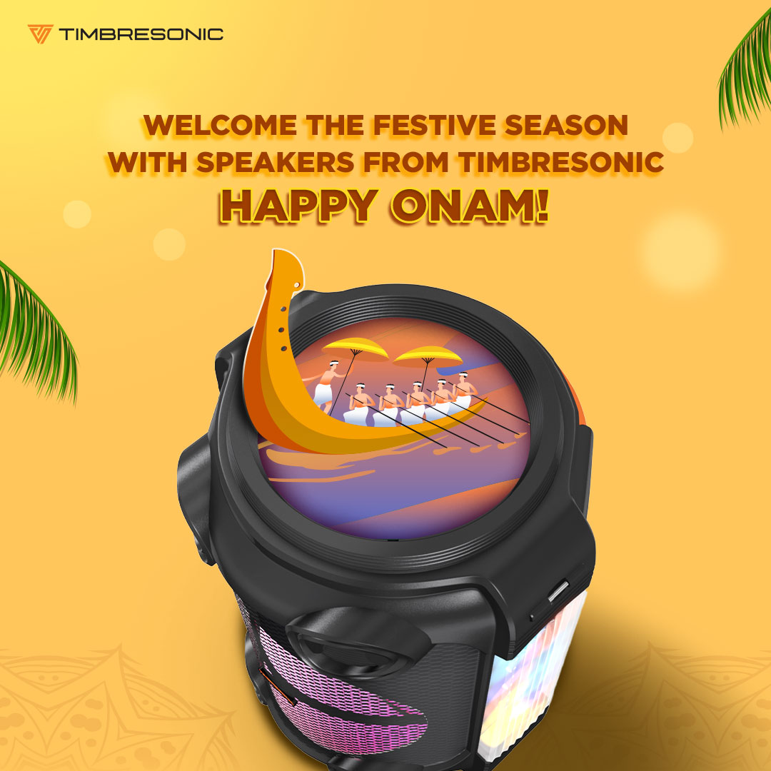 Timbre_Sonic's tweet photo. Wishing everyone a healthy and hearty Onam from TimbreSonic! 

#onam #onam2022 #TIMBRESONIC #SoundSystem #SoundDesign #AudioLover #BluetoothSpeakers #AudioExperience #TWS #Bass https://t.co/WUq7lc9Df6