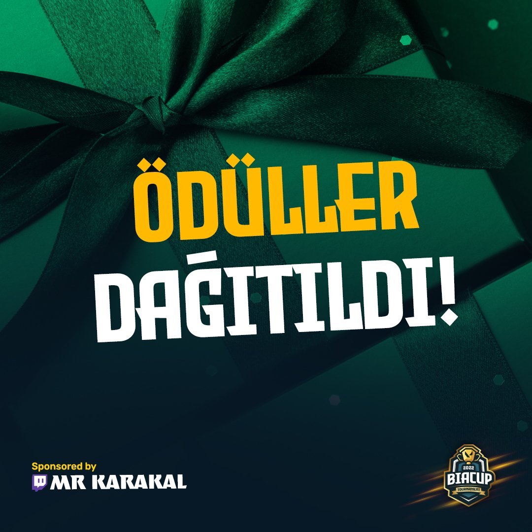 Bu haftanın Bia Cup - Community ve Community ödülleri dağıtıldı!🏆

Sen de hemen bu heyecana katıl ➡️Discord.gg/biacup