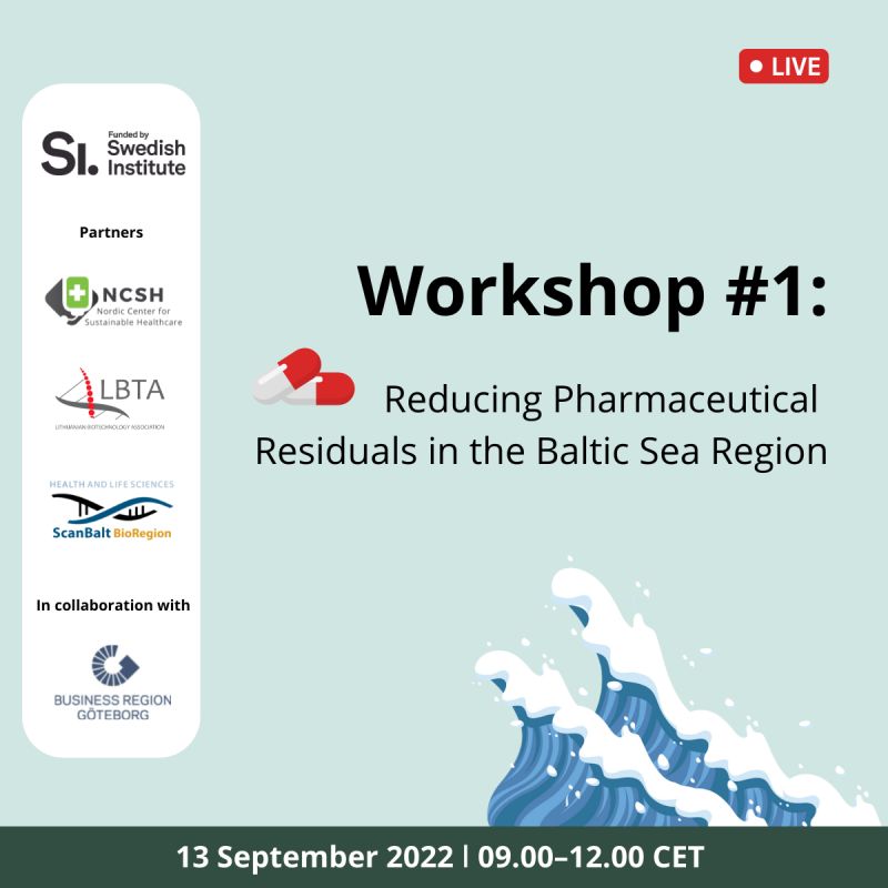 ScanBalt's tweet image. You still have 1 week to register! How can we prevent pharmaceutical residuals from reaching the sea as early in the process as possible? Register here: us02web.zoom.us/meeting/regist…