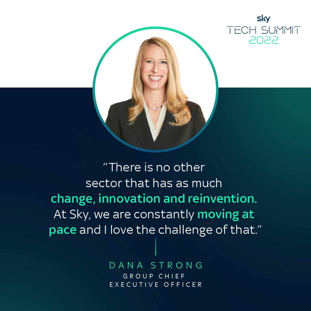 SkyGroup's tweet photo. A day of learning, networking and exploring π§ π‘
Excited to be hosting #SkyTechSummit 2022, as our Group CEO Dana Strong kicks off today's event! 4 live streams. 25 sessions. 75 speakers. 500+ participants.
Stay tuned for all the latest on #innovation at the heart of Sky. https://t.co/LIhFa0Chxd