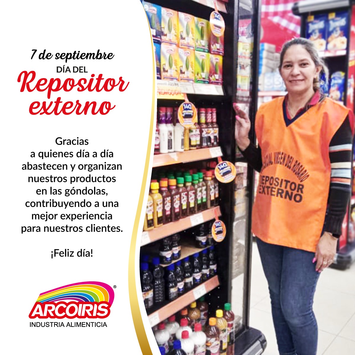 Arcoiris_Py's tweet image. Saludamos a todos los repositores en su día y en especial a los que conforman la gran familia Arcoiris S.A. 🌈🛒🤩🙌

#arcoirispy #consaboryconfianza #diadelrepositor #paraguay 🇵🇾