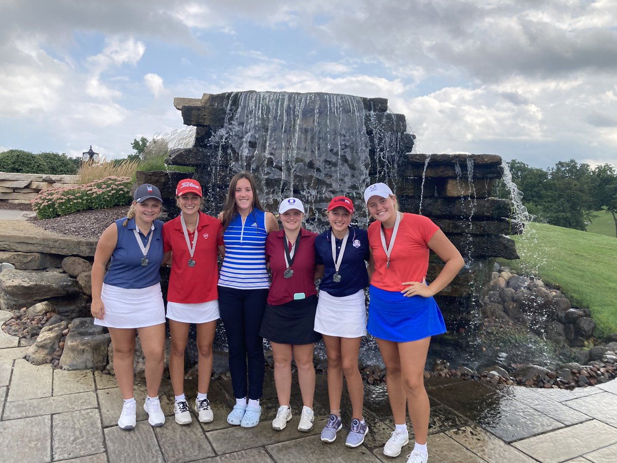 OconGolf's tweet photo. The girls took 2nd place at the Franklin Invite today at Tuckaway Country Club, missing 1st place by just one shot!  Congrats to @SpartanGrlsGolf on the win!
Way to go ladies! ⛳️
Katie shot 76 (+4) - 5th
Lauren shot 78 (+6) - 8th 
Thanks Franklin for hosting!
#OconPride https://t.co/MxSqkv53WM
