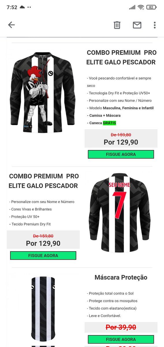 RoHcafet's tweet image. Pesquisei esses dias na #Quist a camisa de pescador do #Galo, não tinha.
Pouco tempo depois eles lançam!
Boa dica ai pra os amantes da #Pesca.
#Galo
#Pesca 
#GaloPescadorn