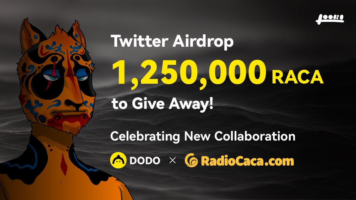 DODO 📜 (@breederdodo) on Twitter photo 🥳 Giveaway time! #CommanDODOs!
🎁1,250,000 #RACA tokens in celebration of our new collaboration with #RadioCaca | <a href="/RadioCacaNFT/">Follow @RACA_3</a>!
✅ Follow @BrederDodo <a href="/RadioCacaNFT/">Follow @RACA_3</a> <a href="/USMverse/">USMLab.bab</a> <a href="/JAZ_DID/">JAZ DID</a>
✅ Like, RT & Tag 3 friends
✅Comment your #BNBChain wallet address to receive RACA airdrop! 🥳 Giveaway time! #CommanDODOs!
🎁1,250,000 #RACA tokens in celebration of our new collaboration with #RadioCaca | <a href="/RadioCacaNFT/">Follow @RACA_3</a>!
✅ Follow @BrederDodo <a href="/RadioCacaNFT/">Follow @RACA_3</a> <a href="/USMverse/">USMLab.bab</a> <a href="/JAZ_DID/">JAZ DID</a>
✅ Like, RT & Tag 3 friends
✅Comment your #BNBChain wallet address to receive RACA airdrop!